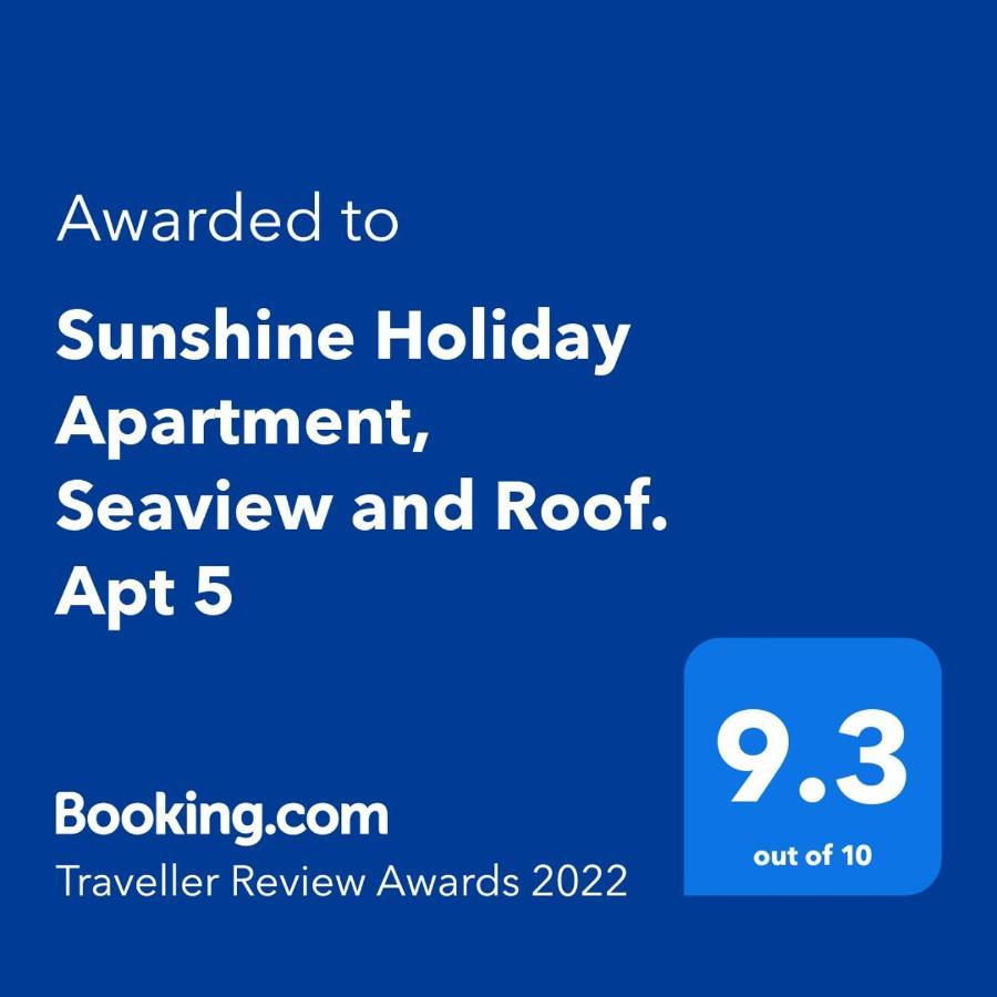 Sunshine Holiday Apartment 5 With Spectacular Seaviews St. Paul's Bay Dış mekan fotoğraf